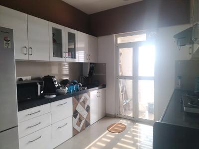 Kitchen Image of 1200 Sq.ft 2.5 BHK Apartment / Flat for rent in Maharshi Nagar Pune for Rs. 40000