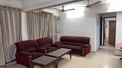 Living Room Image of 1290 Sq.ft 3 BHK Apartment / Flat for rent in Rustomjee Urbania Athena, Thane West Thane for Rs. 39500
