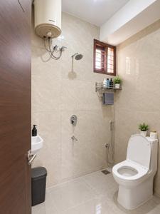 Bathroom Image of 1450 Sq.ft 3 BHK Apartment / Flat for rent in Kaggadasapura Bengaluru for Rs. 40000
