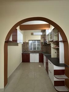 Kitchen Image of 1180 Sq.ft 3 BHK Apartment / Flat for rent in Rajarhat Kolkata for Rs. 12500