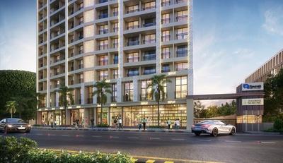 Image of 950 Sq.ft 2 BHK Apartment / Flat for sale in Puraniks Grand Central, Thane West, Thane for Rs. 9700000