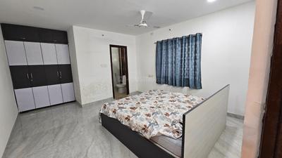 Bedroom Image of 2200 Sq.ft 3 BHK Apartment / Flat for rent in Madhapur Hyderabad for Rs. 75000