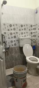 Bathroom Image of 600 Sq.ft 1 BHK Builder Floor for rent in BTM Layout Bengaluru for Rs. 15000
