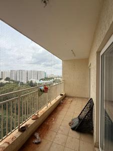 Balcony Image of 1750 Sq.ft 3 BHK Apartment / Flat for rent in G Corp Mahalakshmi, Sahakara Nagar Bengaluru for Rs. 85000