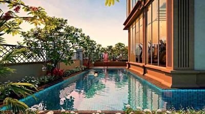 Balcony Image of 1000 Sq.ft 2 BHK Apartment / Flat for sale in Ace Parkside, Kasarvadavali Thane for Rs. 9600000