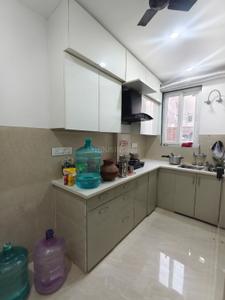 Kitchen Image of 600 Sq.ft 2 BHK Builder Floor for rent in Sector 7 Rohini New Delhi for Rs. 22000