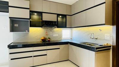 Kitchen Image of 1547 Sq.ft 3 BHK Apartment / Flat for sale in Suhana Green Aaayam, Railway Station Area Kota for Rs. 11100000