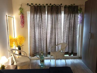 Hall Image of 435 Sq.ft 1 RK Apartment / Flat for rent in Paramount Golfforeste Oak &amp; Pine, Surajpur Greater Noida for Rs. 15000