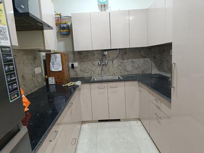 Kitchen Image of 1150 Sq.ft 3 BHK Independent House for rent in Khirki Extension New Delhi for Rs. 27500