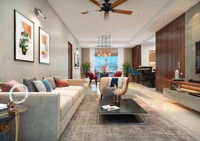 Hall Image of 2221 Sq.ft 3 BHK Apartment / Flat for sale in Rajparis Blue Jewel, Muttukadu Chennai for Rs. 20000000
