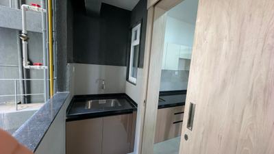 Kitchen Image of 850 Sq.ft 2 BHK Apartment / Flat for rent in Zen Elite, Kharadi Pune for Rs. 45000