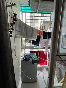 Balcony Image of 960 Sq.ft 2 BHK Apartment / Flat for rent in Gomti Nagar Extension Lucknow for Rs. 25000