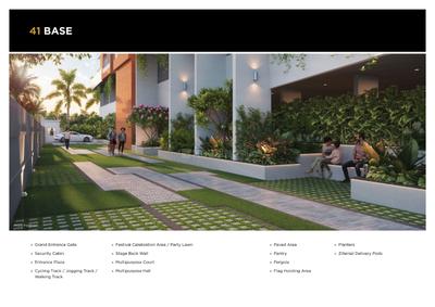 Image of 990 Sq.ft 2 BHK Apartment / Flat for sale in Krisala 41 Zillenia, Punawale, Pune for Rs. 5900000