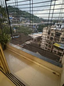 Balcony Image of 1000 Sq.ft 2 BHK Apartment / Flat for rent in Dombivli East Thane for Rs. 17000