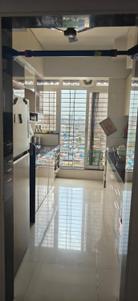 Kitchen Image of 1100 Sq.ft 3 BHK Apartment / Flat for rent in Kopar Khairane Navi Mumbai for Rs. 80000