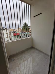 Balcony Image of 550 Sq.ft 1 BHK Apartment / Flat for rent in C V Raman Nagar Bengaluru for Rs. 26000