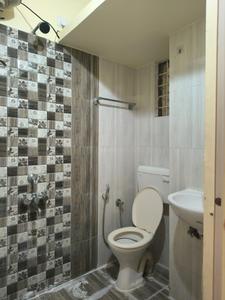 Common Bathroom Image of 600 Sq.ft 1 BHK Independent House for rent in Bellandur Bengaluru for Rs. 23000