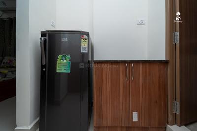 Kitchen Image of 300 Sq.ft 1 RK Apartment / Flat for rent in Miyapur Hyderabad for Rs. 35000