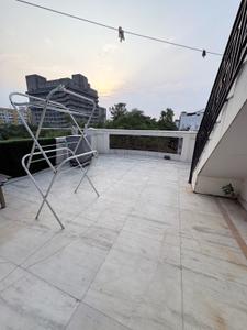 Balcony Image of 800 Sq.ft 1 BHK Builder Floor for rent in Anand Vihar New Delhi for Rs. 30000