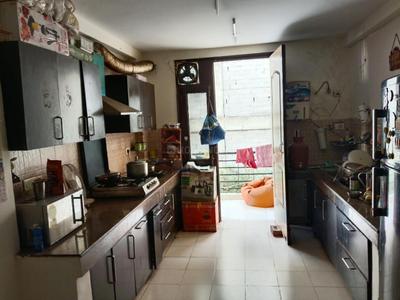 Kitchen Image of 1900 Sq.ft 3 BHK Apartment / Flat for sale in Peer Muchalla Zirakpur for Rs. 8500000