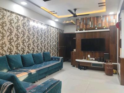 Living Room Image of 1113 Sq.ft 3 BHK Apartment / Flat for rent in JHY Beverly Hills, Nana Chiloda Ahmedabad for Rs. 25000
