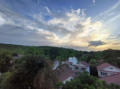 Balcony Image of 970 Sq.ft 1.5 BHK Apartment / Flat for rent in Marna Siolim Goa for Rs. 65000