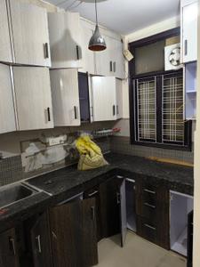 Kitchen Image of 810 Sq.ft 3 BHK Builder Floor for rent in Dwarka Mor New Delhi for Rs. 18000