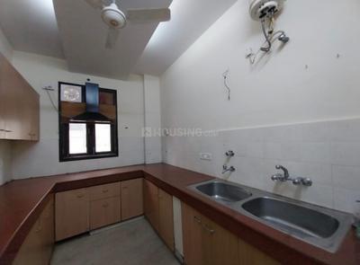 Kitchen Image of 2000 Sq.ft 3 BHK Builder Floor for sale in Lajpat Nagar New Delhi for Rs. 35200000