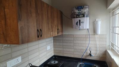 Kitchen Image of 450 Sq.ft 1 BHK Apartment / Flat for rent in Nagavara Bengaluru for Rs. 26000