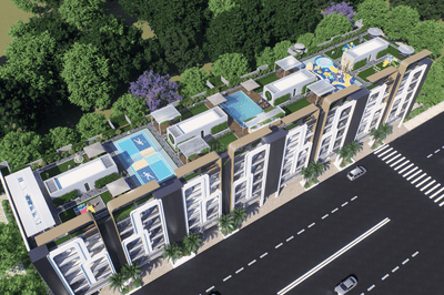 Image of 1450 Sq.ft 3 BHK Apartment / Flat for sale in JBMR Tathastu, Asola, New Delhi for Rs. 9125000