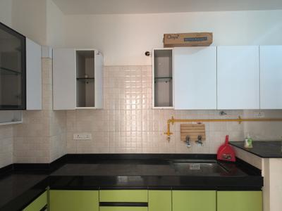 Kitchen Image of 1100 Sq.ft 2 BHK Apartment / Flat for rent in Nyati Elan Central II, Wagholi Pune for Rs. 26000