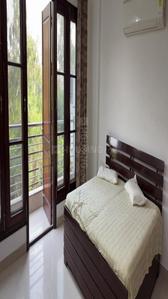 Bedroom Image of 1800 Sq.ft 3 BHK Builder Floor for rent in Lajpat Nagar New Delhi for Rs. 125000