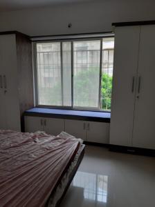 Bedroom Image of 1006 Sq.ft 2 BHK Apartment / Flat for rent in Sai Mystique, Ambegaon Budruk Pune for Rs. 19000