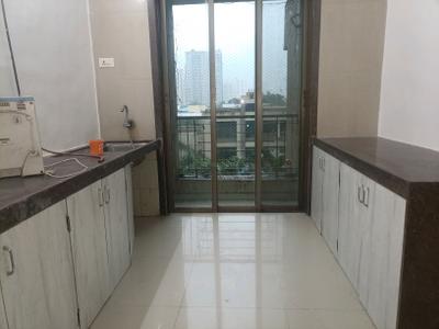 Kitchen Image of 1250 Sq.ft 2 BHK Apartment / Flat for rent in Raj Residency CHS, Kharghar Navi Mumbai for Rs. 40000