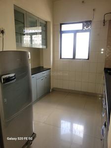 Kitchen Image of 610 Sq.ft 1 BHK Apartment / Flat for rent in Cosmos Heritage, Thane West Thane for Rs. 26000