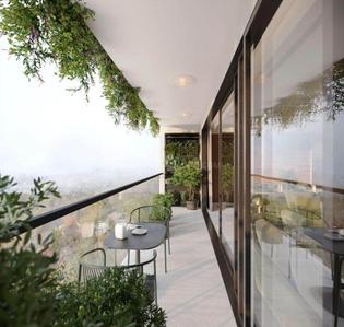 Balcony Image of 1856 Sq.ft 3 BHK Apartment / Flat for sale in JP Nagar Bengaluru for Rs. 25200000