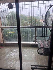 Balcony Image of 990 Sq.ft 2 BHK Apartment / Flat for rent in R W Devashree Park, Thane West Thane for Rs. 36000