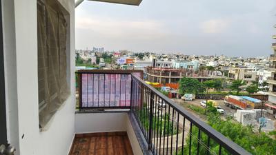 Balcony Image of 1000 Sq.ft 3 BHK Apartment / Flat for rent in Shree Laxmi Peace City, Gotal Pajri Nagpur for Rs. 20000