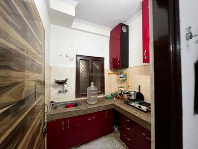 Kitchen Image of 450 Sq.ft 1 BHK Apartment / Flat for sale in New Building, Rajpur Khurd Extension New Delhi for Rs. 2200000