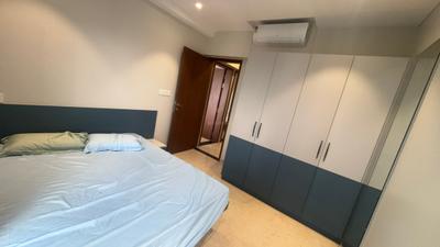 Bedroom Image of 1350 Sq.ft 3 BHK Apartment / Flat for rent in VJ Yashwin Nuovo Centro, Wakad Pune for Rs. 82000
