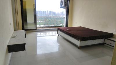 Bedroom Image of 2650 Sq.ft 4 BHK Apartment / Flat for rent in Platinum The Springs, Kalamboli Navi Mumbai for Rs. 65000
