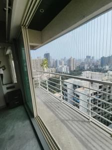 Balcony Image of 1050 Sq.ft 3 BHK Apartment / Flat for rent in Navkar Paradise, Borivali West Mumbai for Rs. 87000