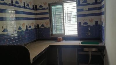 Kitchen Image of 570 Sq.ft 1 BHK Apartment / Flat for sale in New Town Kolkata for Rs. 2550000