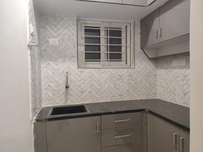 Kitchen Image of 550 Sq.ft 1 BHK Builder Floor for rent in Mangammanapalya Bengaluru for Rs. 22000