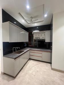 Kitchen Image of 1800 Sq.ft 3 BHK Apartment / Flat for rent in Swaraj Homes Surya Apartment Pocket A 11, Kalkaji Extension New Delhi for Rs. 70000