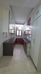 Kitchen Image of 900 Sq.ft 3 BHK Builder Floor for rent in Pitampura New Delhi for Rs. 35000