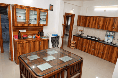 Kitchen Image of 925 Sq.ft 3 BHK Apartment / Flat for sale in Faith Imperial Heights, Mahawadiya Bhopal for Rs. 2650000