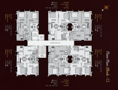 Image of 737 Sq.ft 1 BHK Apartment / Flat for sale in Balianta, Bhubaneswar for Rs. 3700000
