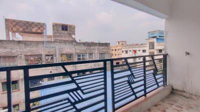Balcony Image of 830 Sq.ft 2 BHK Apartment / Flat for sale in Airport Gate No 2 Kolkata for Rs. 3154000