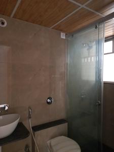 Common Bathroom Image of 700 Sq.ft 1 BHK Apartment / Flat for sale in Lodha Belmondo, Gahunje Pune for Rs. 6500000